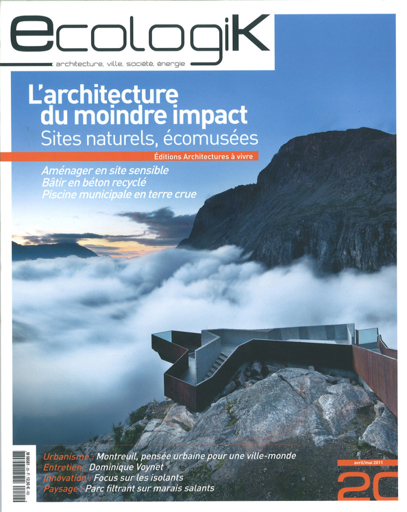 Cliquer sur l'image pour agrandir couverture-Ecologik-mai-2011